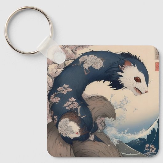 Porte-clés Ferret - Japan (Recto)