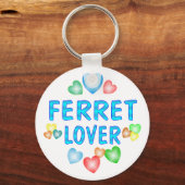 PORTE-CLÉS FERRET LOVER (Recto)