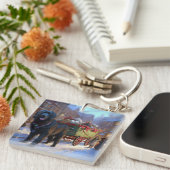 Porte-clés Festin de Noël à Terre-Neuve (Devant Droit)