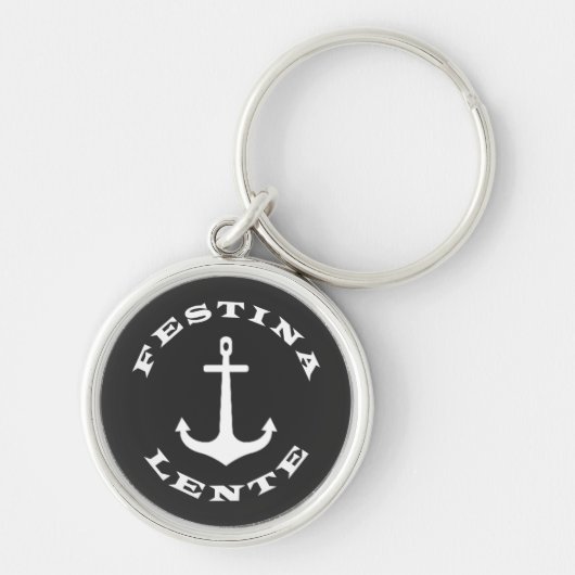Porte-clés Festina lente (Devant)
