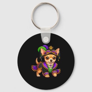 Porte-clés Festival minimaliste drôle pour amateur de chien C