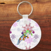 Porte-clés Festive Axlotl (Recto)