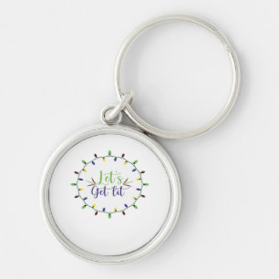 Porte-clés Festive Festive Festive Lit Funny Christmas Lights