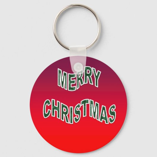 Porte-clés Festive Joyeux Noël (Recto)