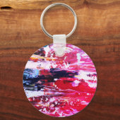 Porte-clés Festivité variation rose (Verso)