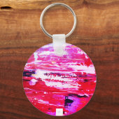 Porte-clés Festivité variation rose (Recto)