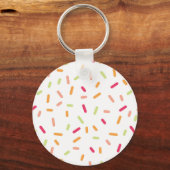 Porte-clés Fête d'anniversaire de la crème glacée (Recto)