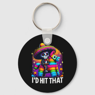 Porte-clés Fête de Cinco De Mayo Drôle de fête mexicaine Pina