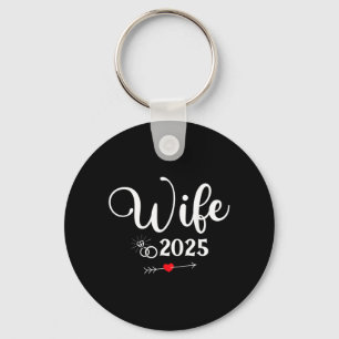Porte-clés Fête de fiançailles 2025 Femme Mari Époux Assortis