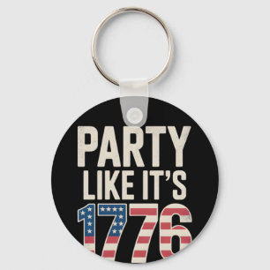 Porte-clés Fête de l’Indépendance patriotique, fête comme c’e