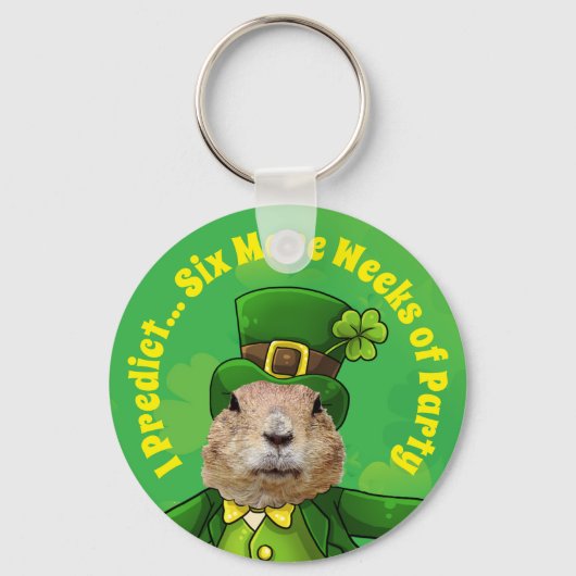 Porte-clés Fête de la marmotte de St. Patrick (Recto)