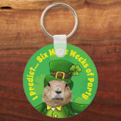 Porte-clés Fête de la marmotte de St. Patrick (Recto)