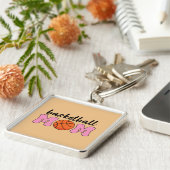 Porte-clés Fête de la mère mère du basket-ball (Côté)