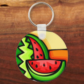 Porte-clés Fête de la pastèque 3 août (Recto)