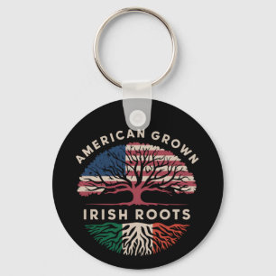 Porte-clés Fête de la Saint-Patrick American Grown Irish Root