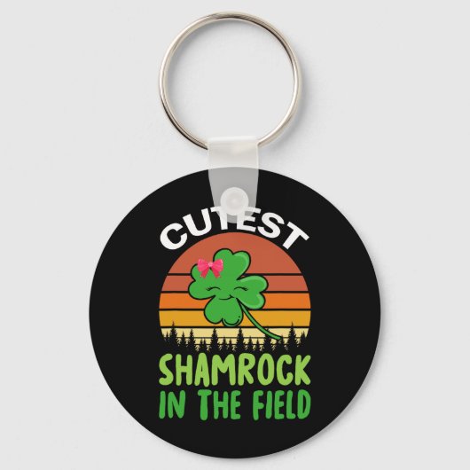 Porte-clés Fête de la Saint-Patrick Filles Tout-Petits Plus M (Recto)