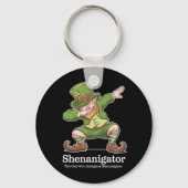 Porte-clés Fête de la Saint-Patrick Shenanigator Leprechaun q (Recto)
