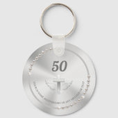 Porte-clés Fête de l'église Pearls Argent (Verso)