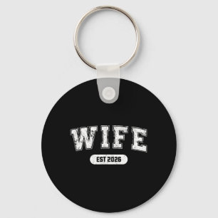 Porte-clés Fête de mariage de célibataire femme et mari est 2