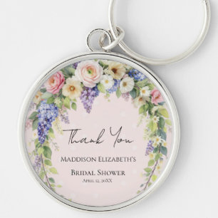 Porte-clés Fête de mariage floral de printemps