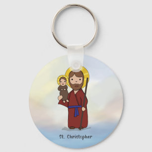 Porte-clés Fête de Saint-Christophe Saint