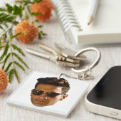 Porte-clés Fête d'enterrement de vie de jeune fille avec déco (Devant Droit)