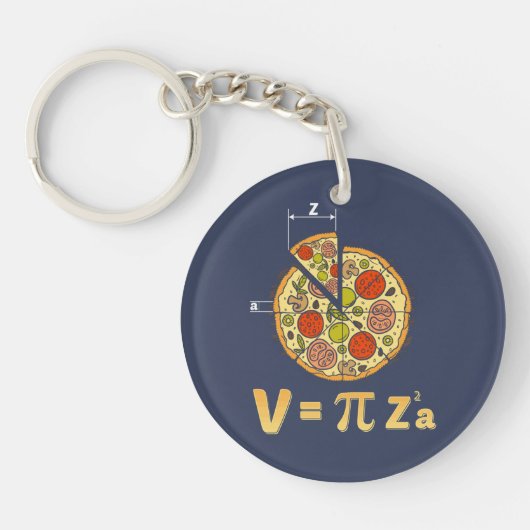 Porte-clés Fête des Maths Nerd 314 Drôle (Devant)