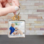Porte-clés Fête des mères Année modifiable et photo du garçon<br><div class="desc">Créez votre propre photo porte - clé gardien unique pour la journée de la mère. Une occasion idéale d'ajouter une photo et de créer un trésor intemporel à déguster chaque jour. Le modèle est mis en place pour vous permettre de modifier le texte si vous le souhaitez et de customiser...</div>
