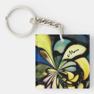 Porte-clés Fête des mères Tiffany soies