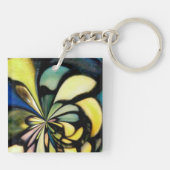 Porte-clés Fête des mères Tiffany soies (Dos)