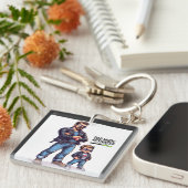 Porte-clés Fête des pères (Devant Droit)