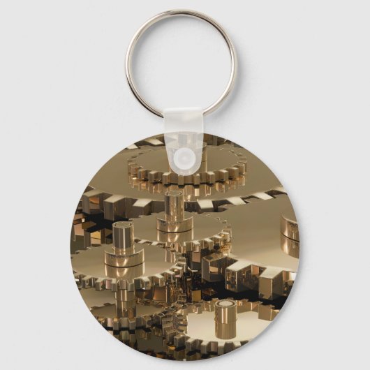 Porte-clés Fête des pères à l’engrenage (Recto)