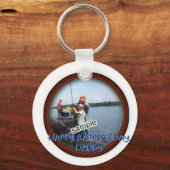 Porte-clés Fête des pères cadre Memento (Recto)