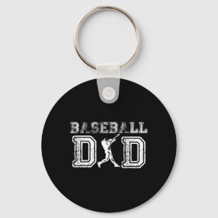 Porte-clés Fête des pères De Baseball Papa Fun Cadeau Pour Pa