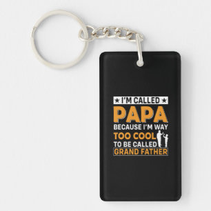 Porte-clés Fête des pères Je M'Appelle Papa