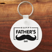 Porte-clés Fête des pères personnalisée (Recto)