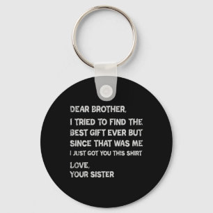 Porte-clés Fête des pères Présente Pour Les Vêtements Brother