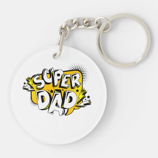 PORTE-CLÉS FÊTE DES PÈRES TSHIRT (Dos)