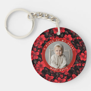 Porte-clés Fête d'été thématique Rose Mignonne
