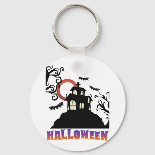 Porte-clés Fête d'Halloween (Recto)