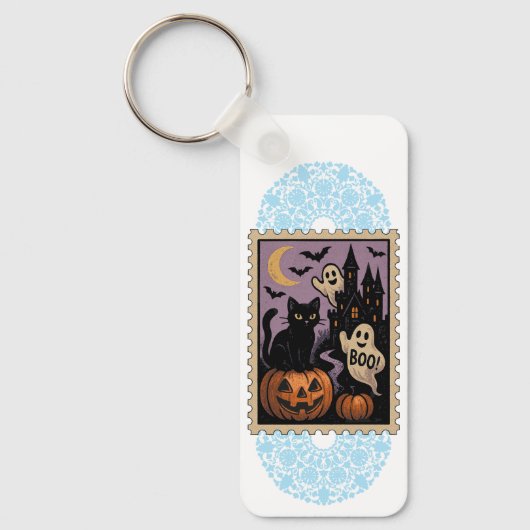 Porte-clés Fête d'Halloween (Recto)