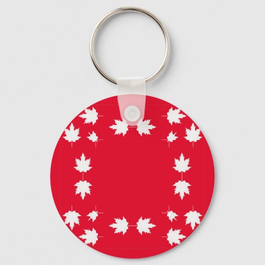 Porte-clés fête du canada (Recto)