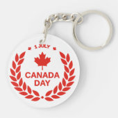 Porte-clés Fête du Canada-24658 (Dos)