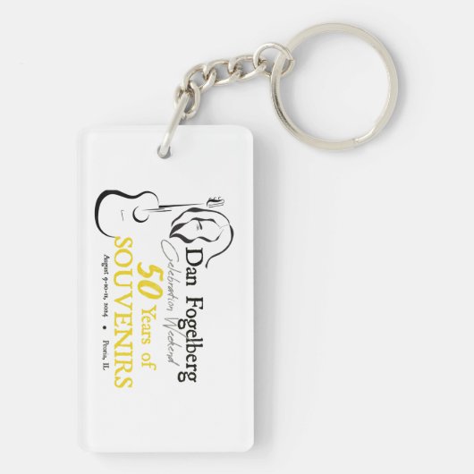 Porte-clés Fête du FDF Week-end 2024 Porte - clé (Dos)