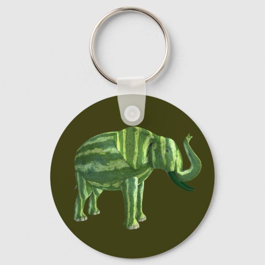 Porte-clés Fête nationale de la pastèque Eléphant (Recto)