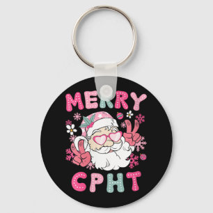 Porte-clés Fêtes Joyeuses Cpht Noël Certifié Pharmacy Tec