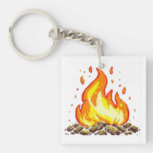 Porte-clés Feu