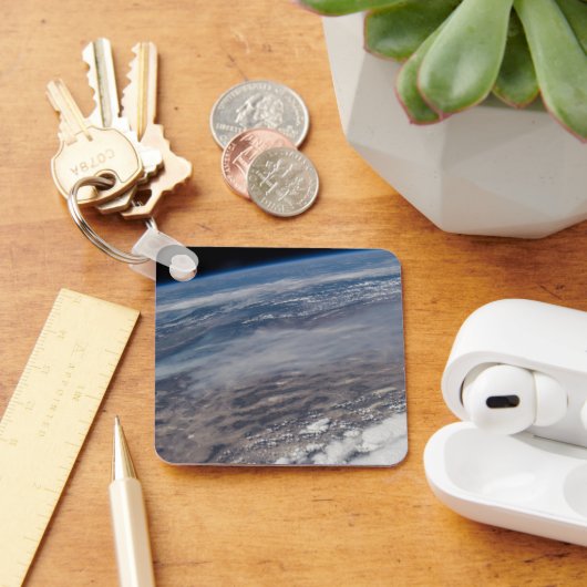 Porte-clés Feu Autour Du Parc National De Yosemite. (Bureau)