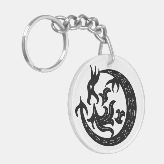 Porte-clés Feu de dragon (Devant gauche)