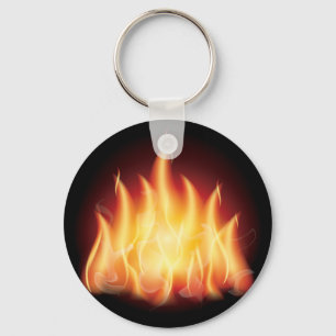 Porte-clés Feu de feu de camp